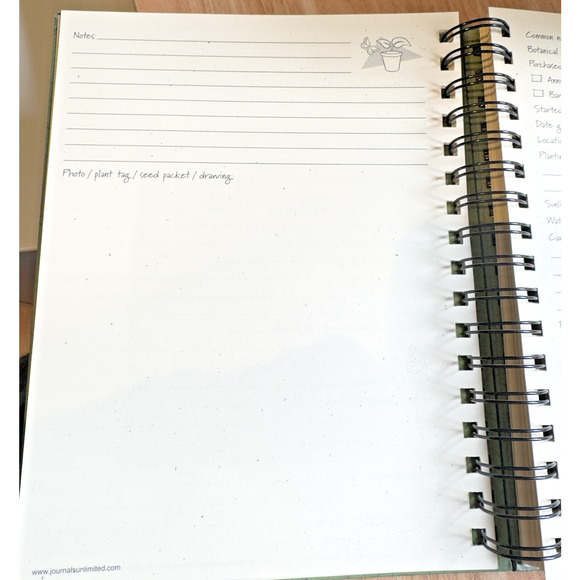 Garden Journal Notebook Organizer Gardening Write It Down - Picture 7 of 8